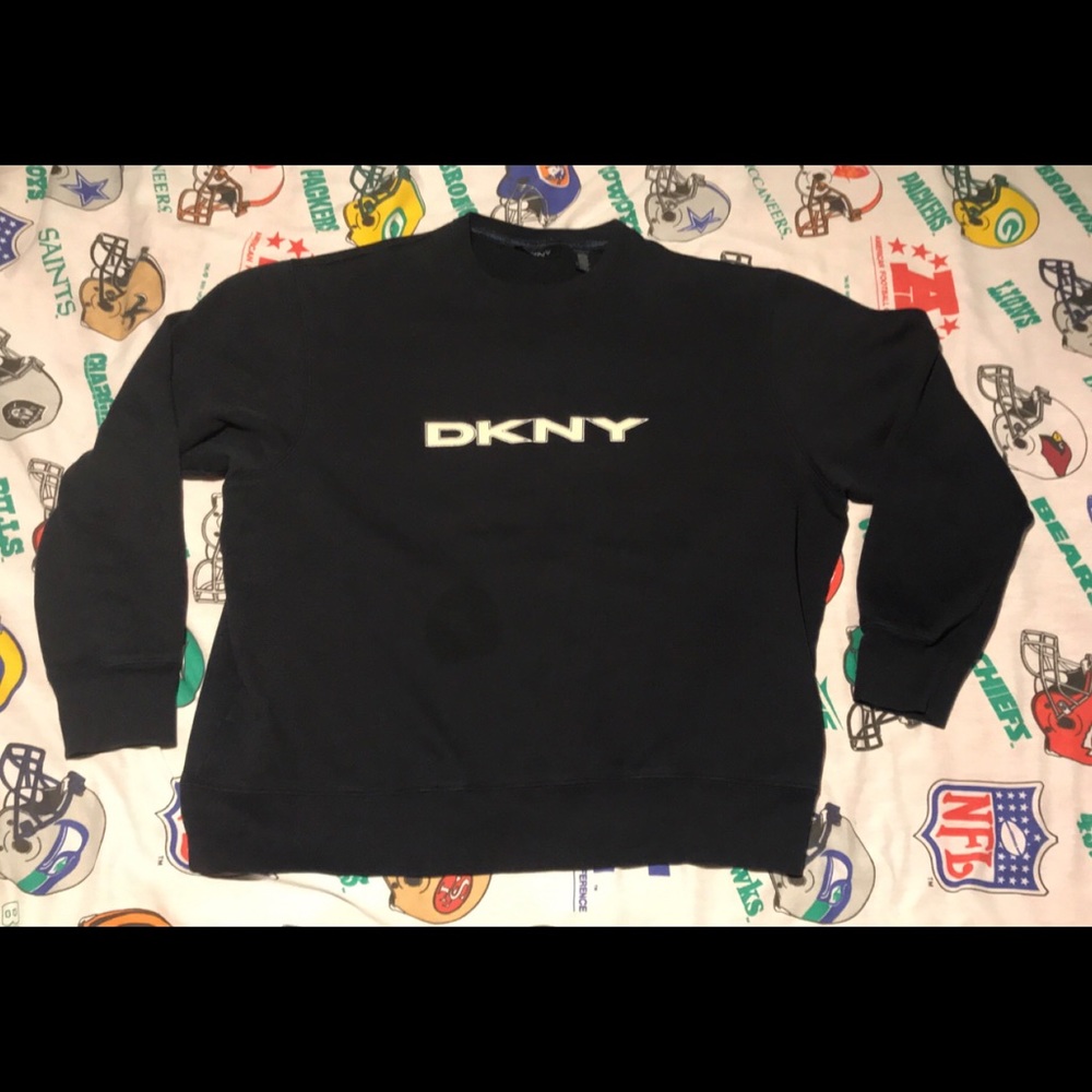Vintage 1990s Mens DKNY Crewneck